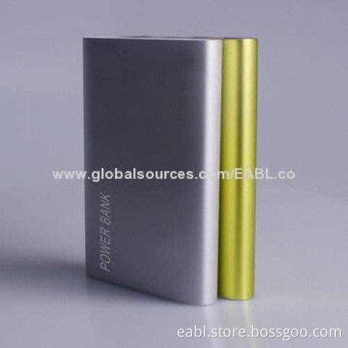 Dual-output Power Bank, 12,000mAh Capacity for Most Phones/Digital Product, Aluminum Alloy Housing